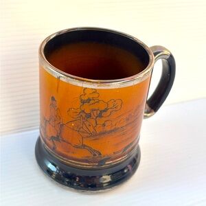 Arthur Wood Hunting Scene Mug Vintage England 1950s